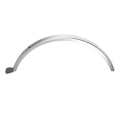 Front view of the official KENOTU K10 rear mudguard, highlighting the durable matte black finish and pre-drilled mounting brackets for quick installation.